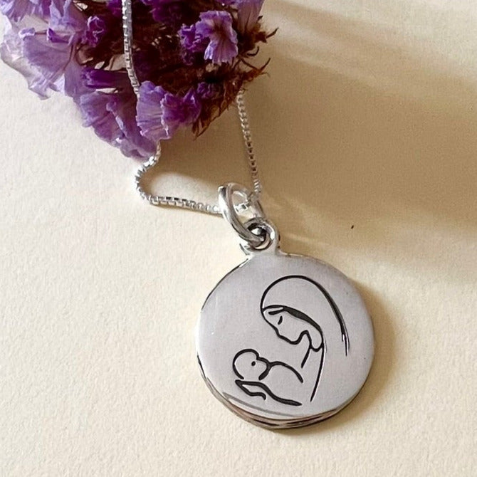 Collier Vierge à l'Enfant