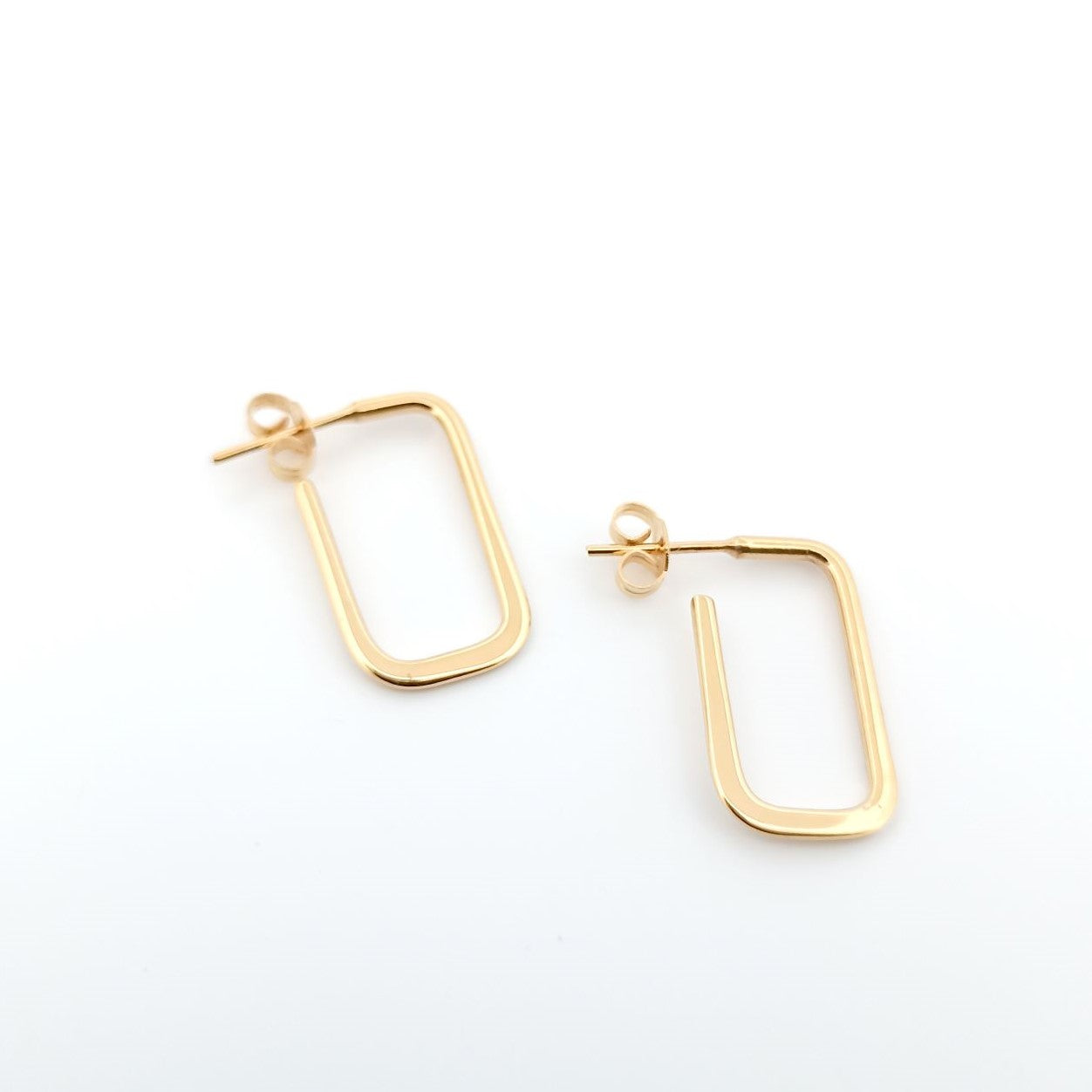 Boucles d'oreilles plaqué or 3 microns