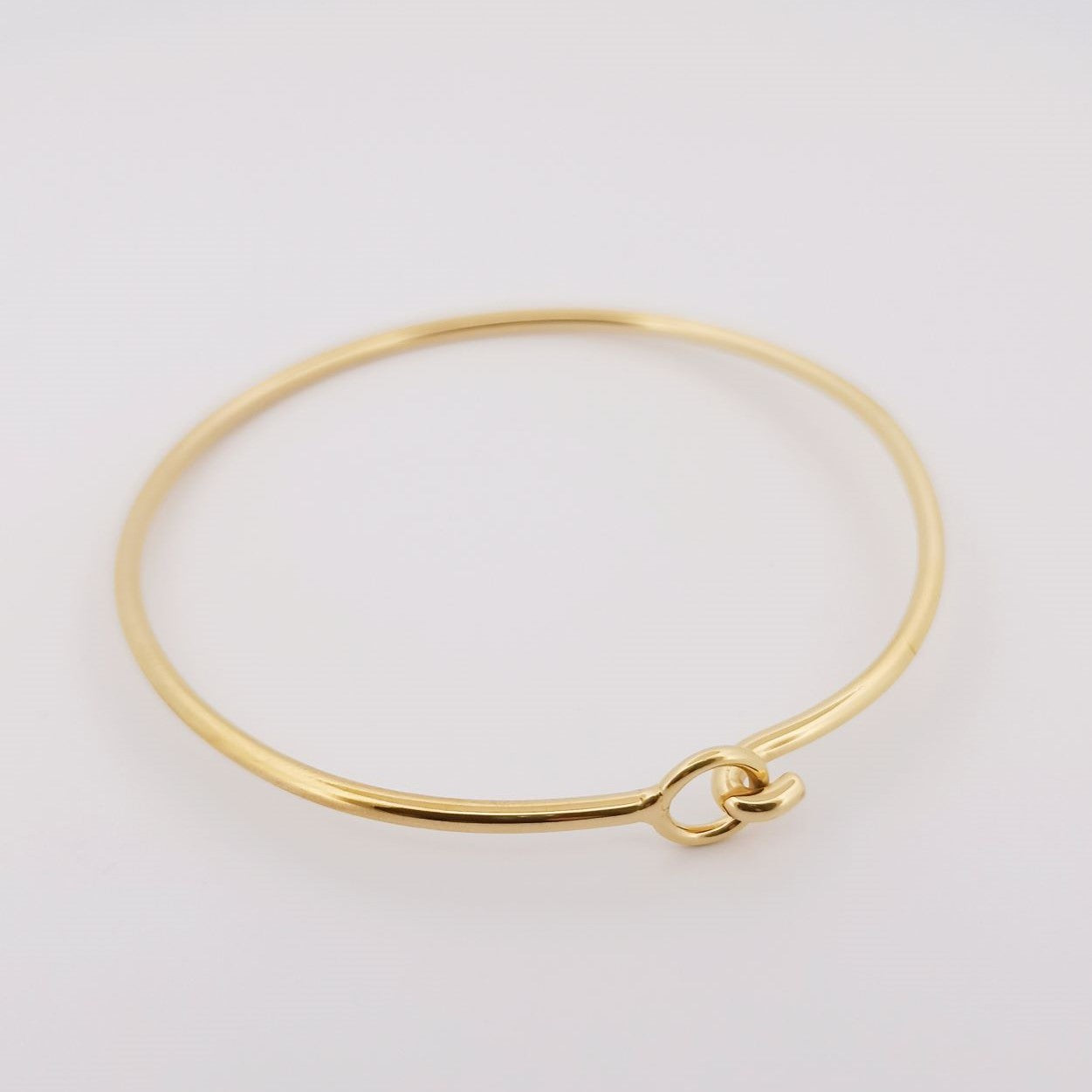 Bracelet jonc plaqué or 3 microns