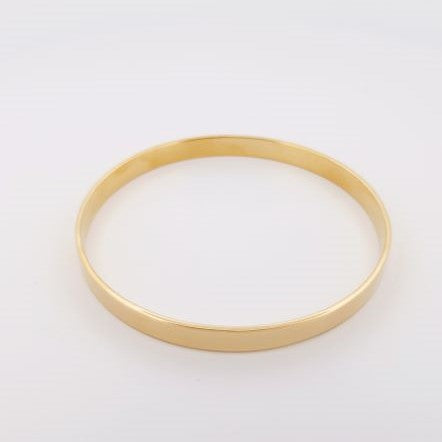 Bracelet jonc plaqué or 3 microns