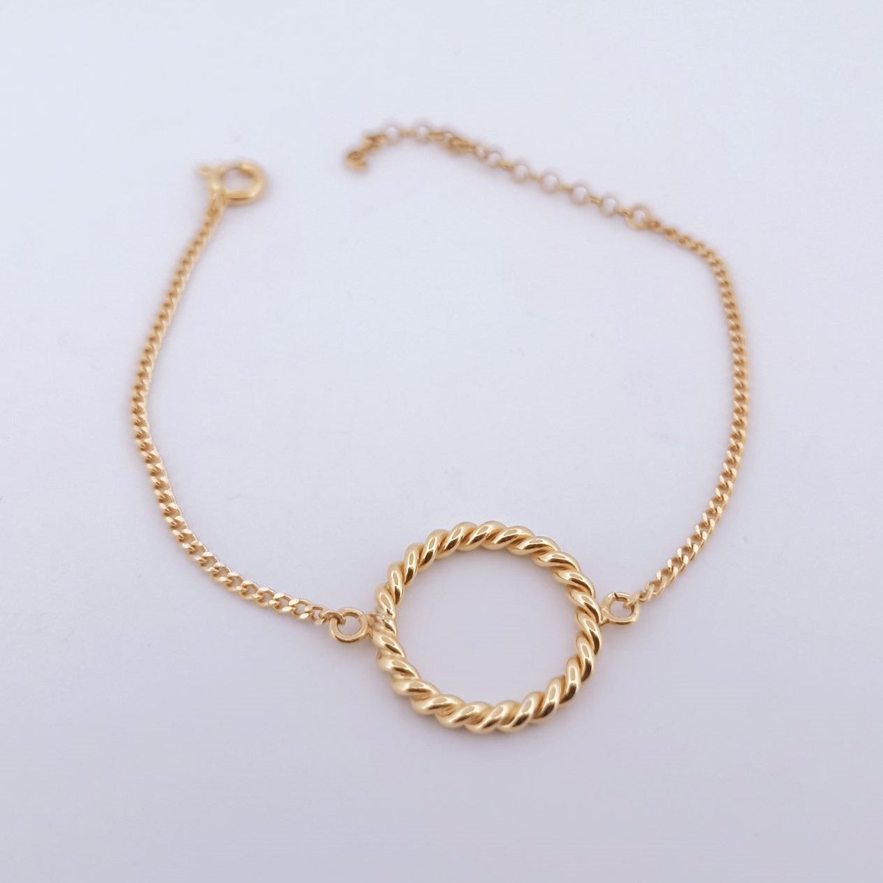 Bracelet plaqué or 3 microns