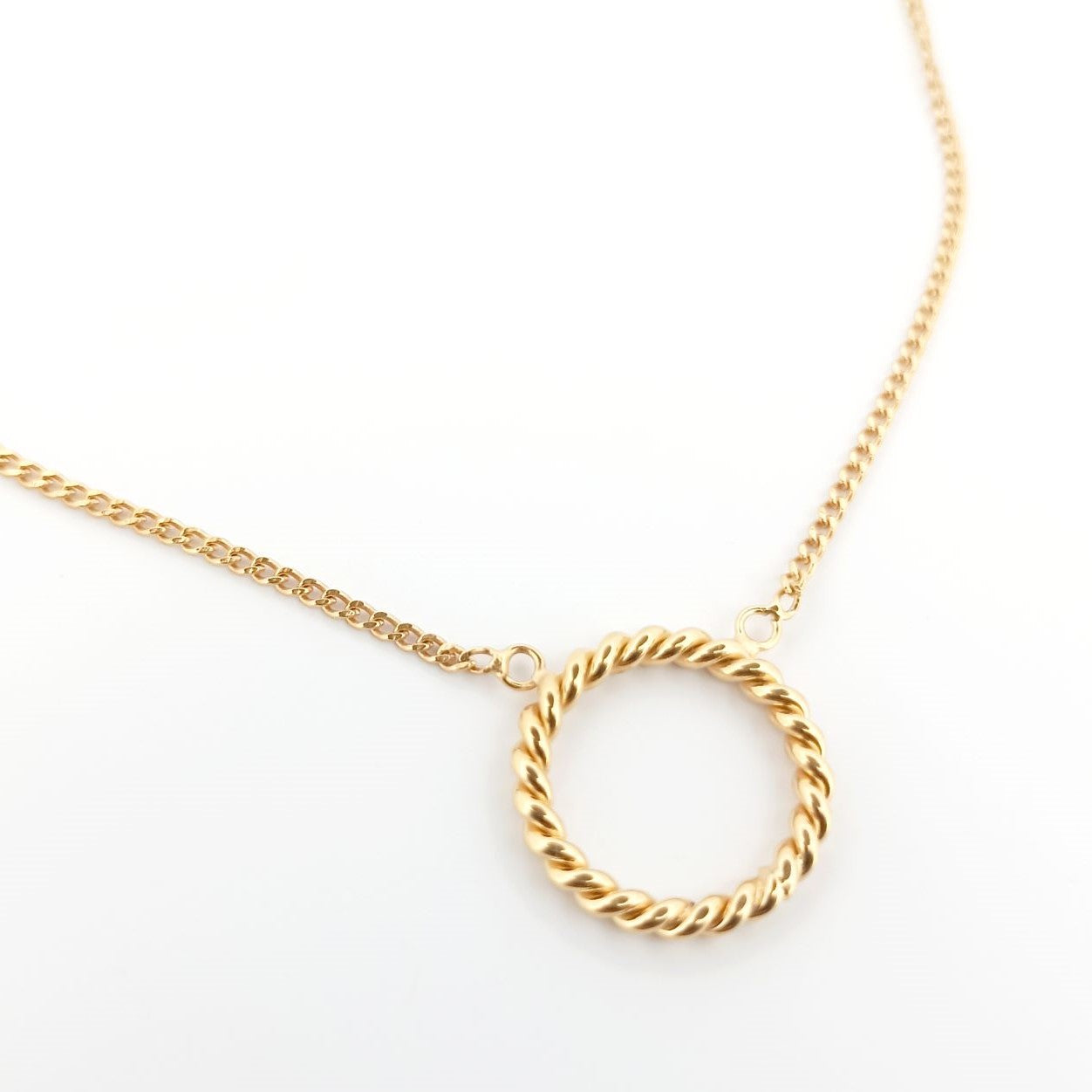 Collier plaqué or 3 microns