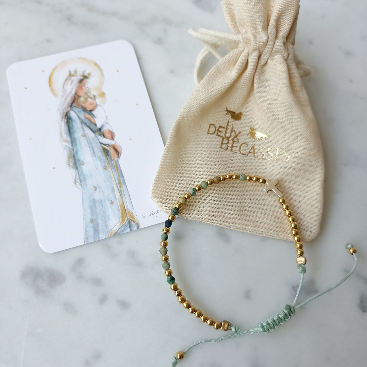 Bracelet dizainier pierres naturelles