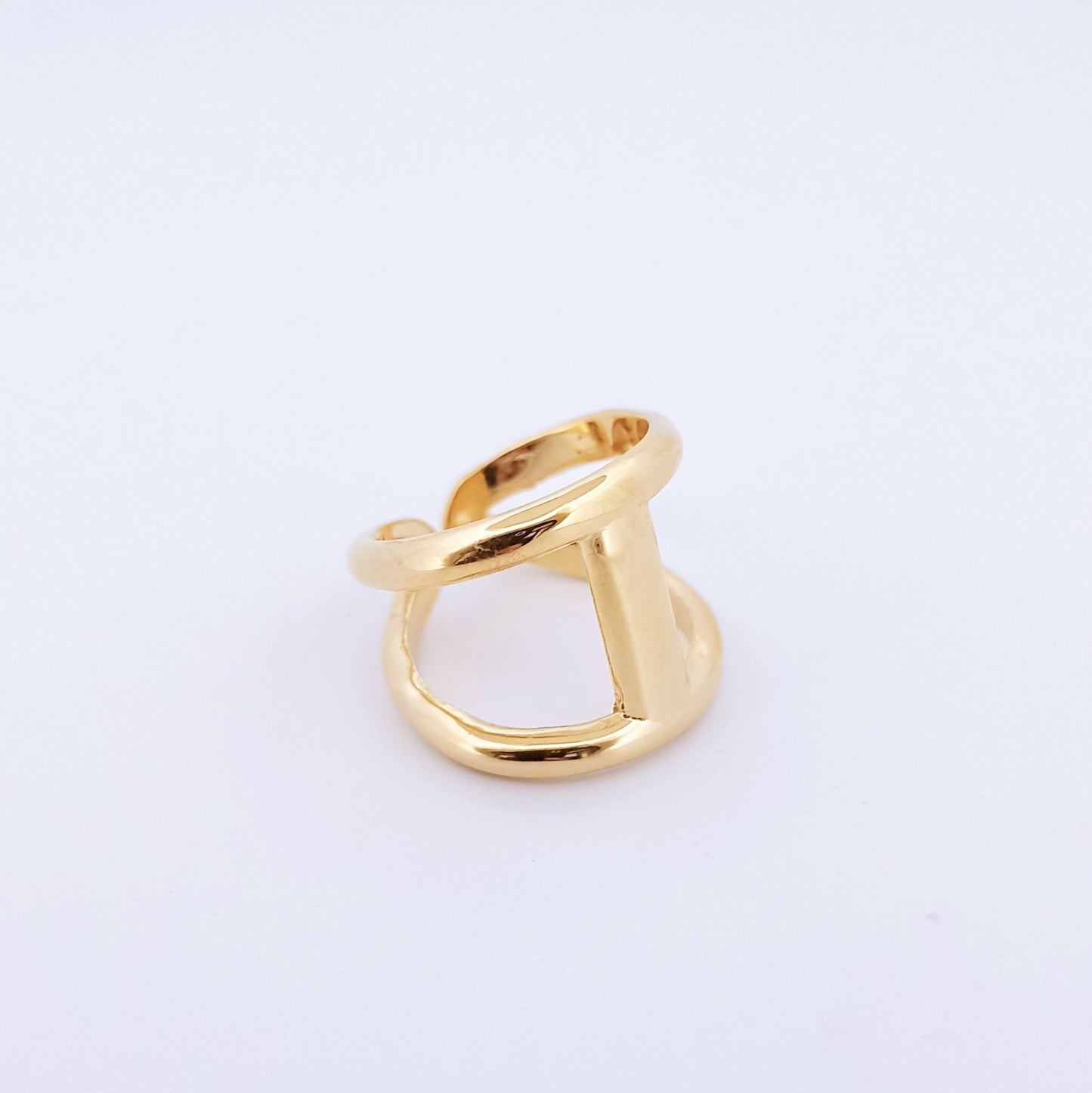 Bague plaqué or 3 microns