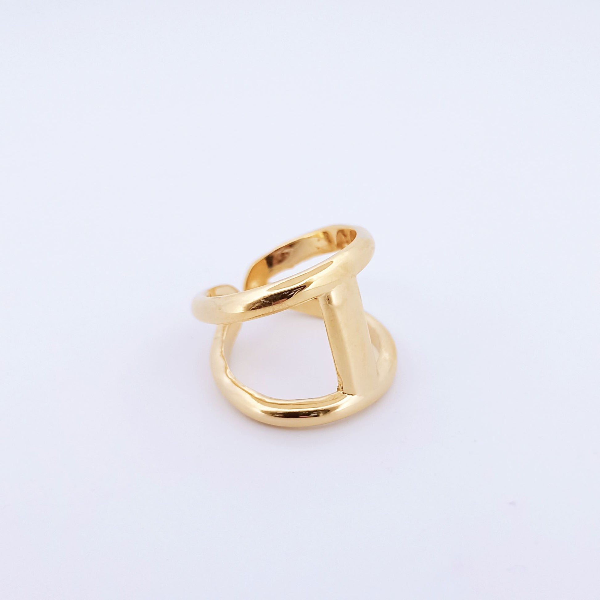 Bague plaqué or 3 microns