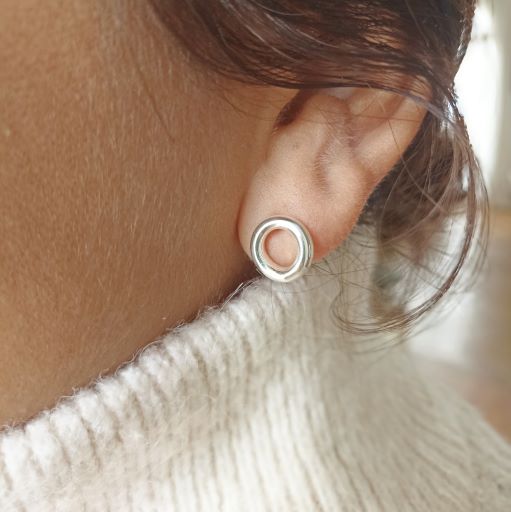 Boucles d'oreilles argent 925 puces