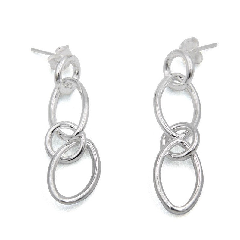 Boucles d'oreilles argent 925