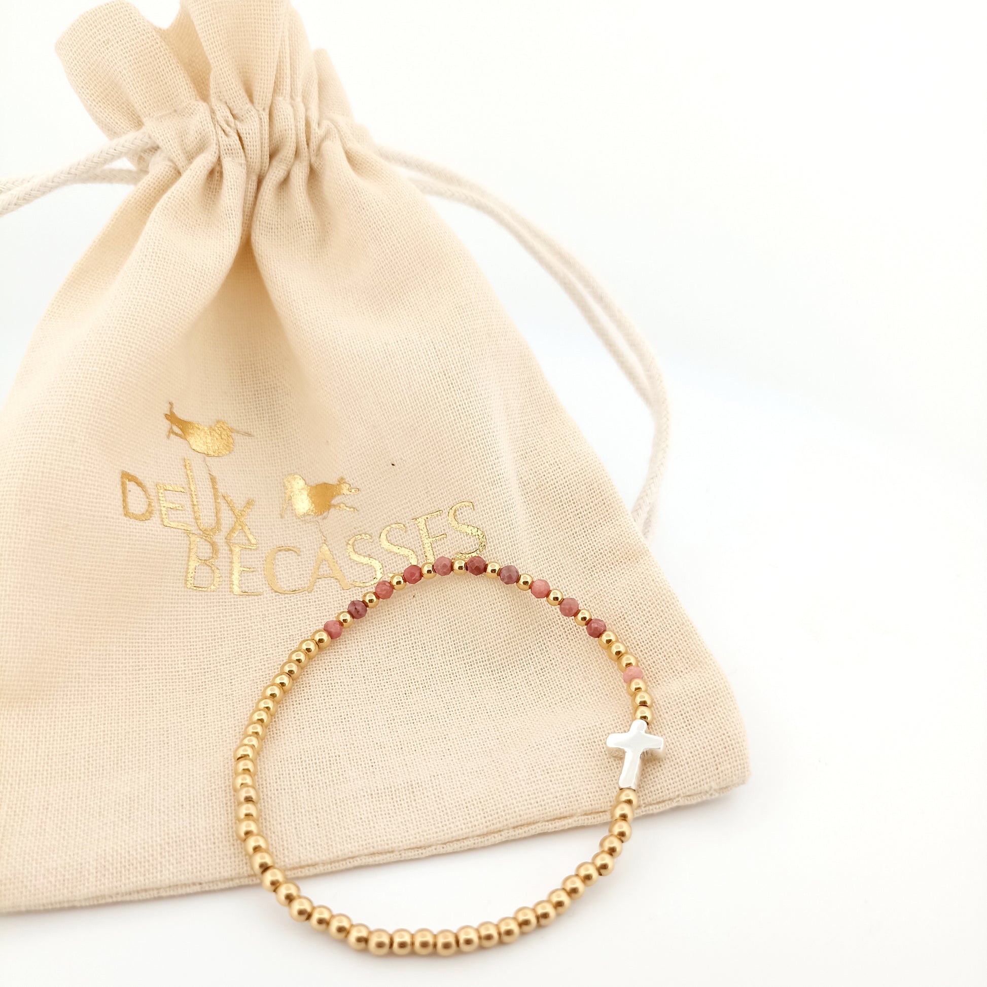 Bracelet dizainier plaqué or