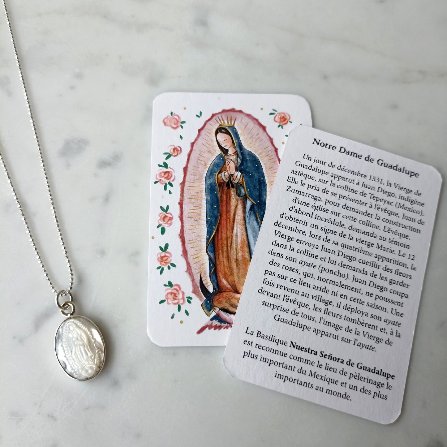 Collier Vierge de Guadalupe