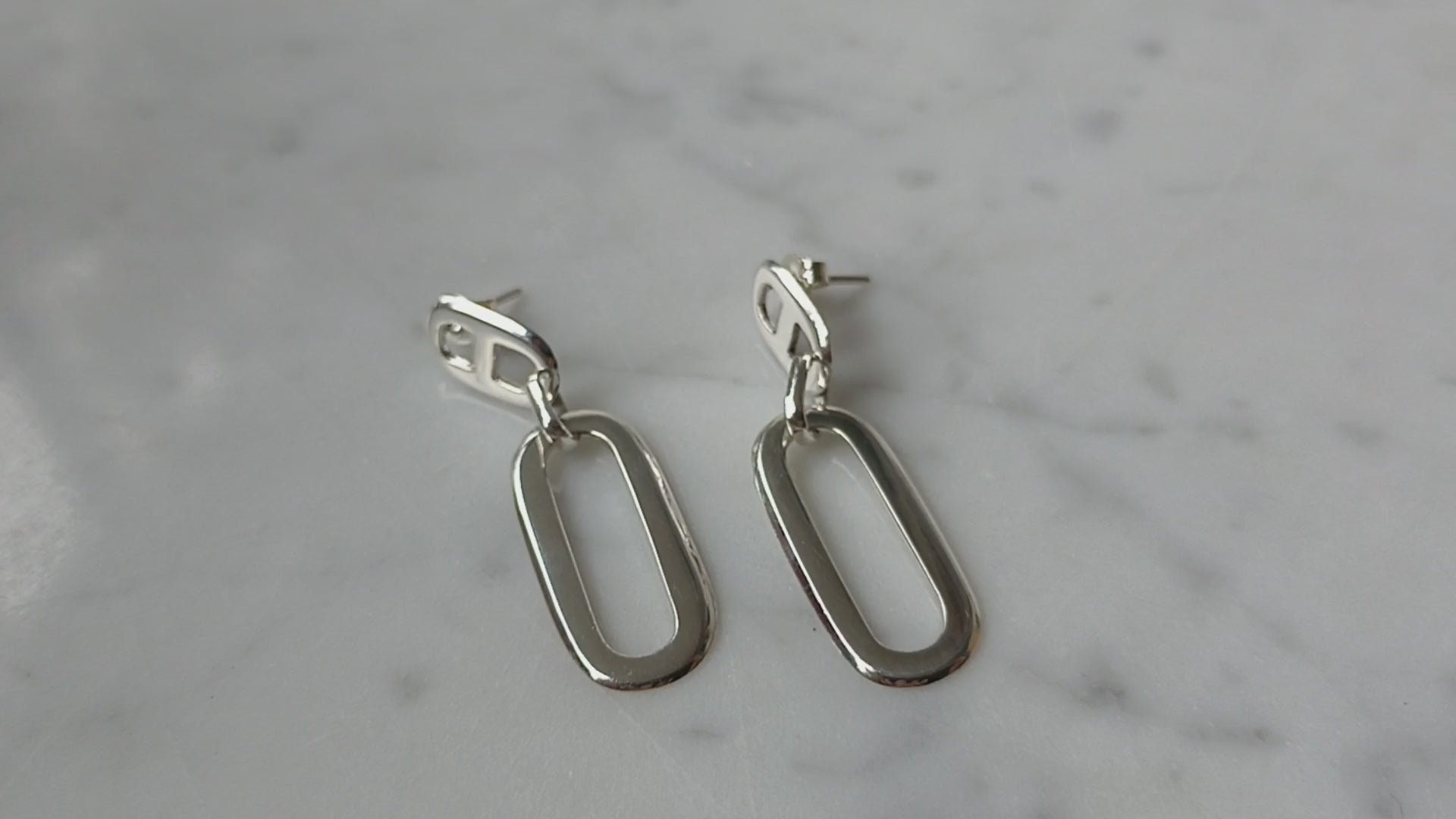 Boucles d'oreilles argent 925