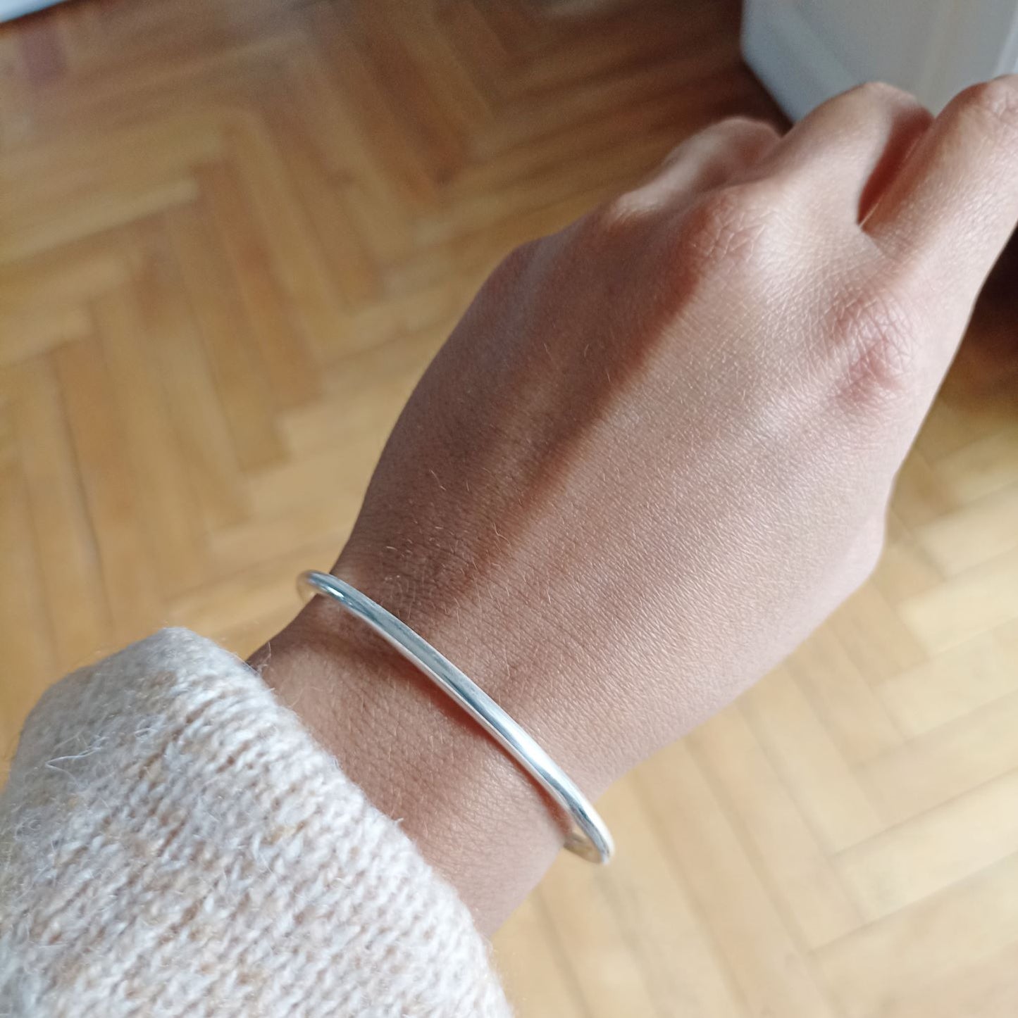 Bracelet jonc argent 925 