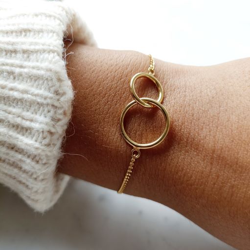 Bracelet plaqué or 3 microns 