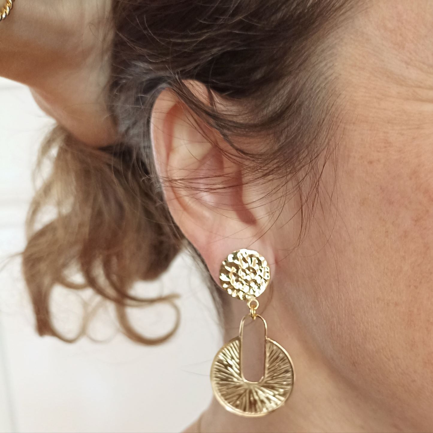 Boucles d'oreilles Briac à clip