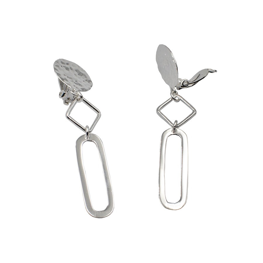 Boucles d'oreilles argent 925 clip