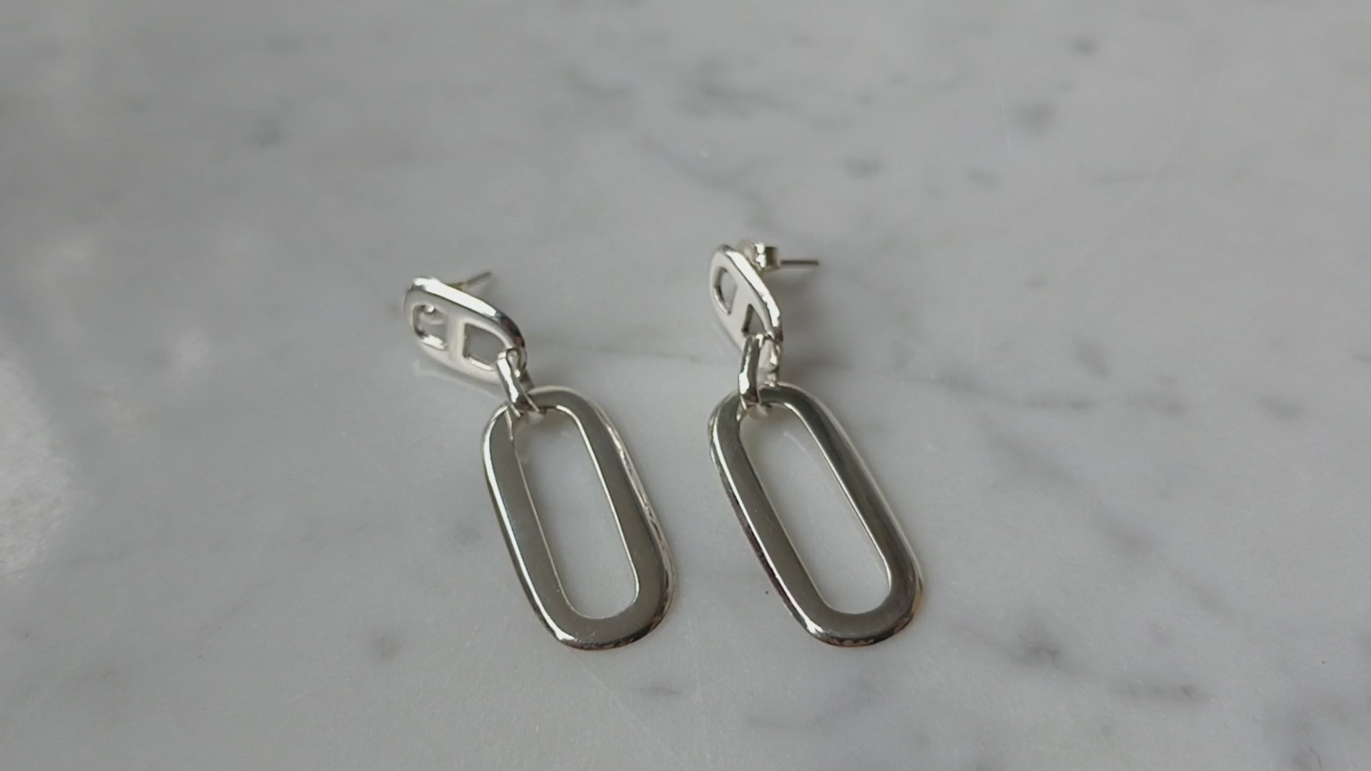 Boucles d'oreilles argent 925 